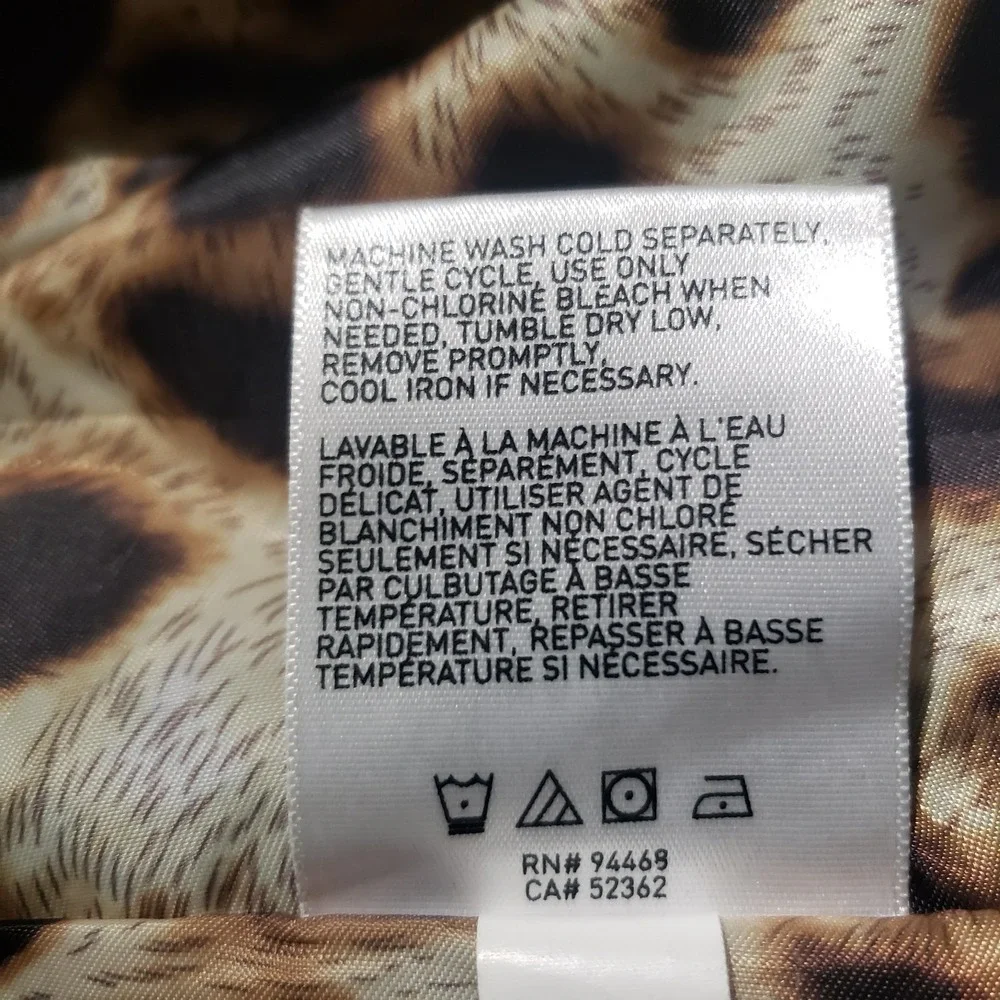 Laundry Shelli Segal Quilted Jacket Women's Small Olive Green Fill Zip Lined EUC - Picture 10 of 12